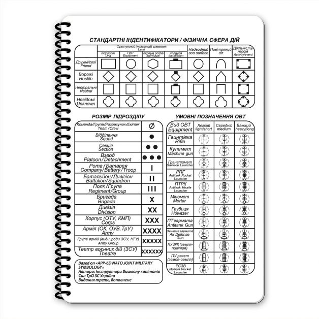 Ecopybook Tactical Блокнот командира взвода