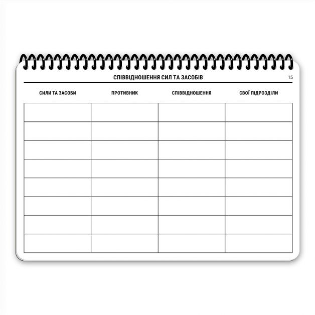 Ecopybook Tactical Блокнот командира взвода