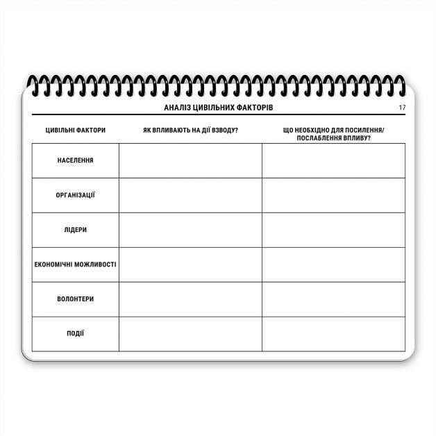 Ecopybook Tactical Блокнот командира взвода