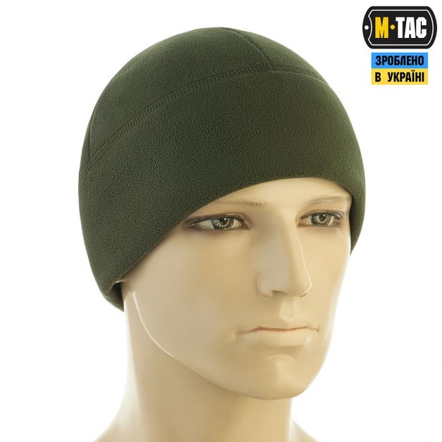 M-Tac шапка Watch Cap Elite флис (320г/м2) with Slimtex Army Olive
