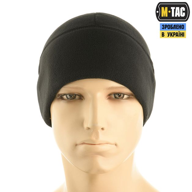 M-Tac шапка Watch Cap Premium флис (250г/м2) Black