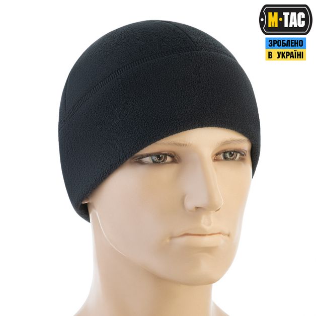 M-Tac шапка Watch Cap Elite флис (320г/м2) Dark Navy Blue