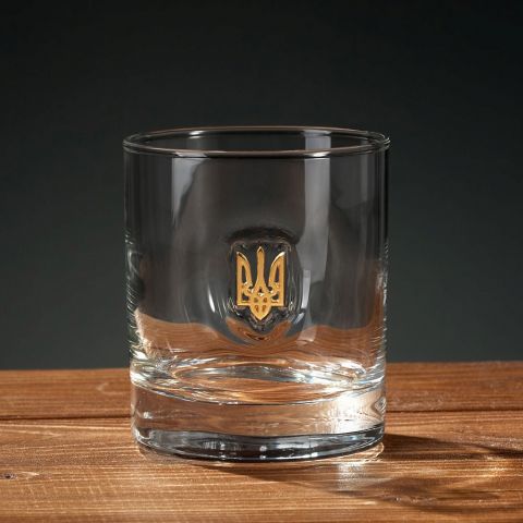 Gun And Fun стакан для виски с гербом