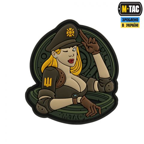 M-Tac нашивка Tank Girl (PVC)