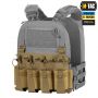 M-Tac передняя панель для плитоноски Cuirass QRS XL на 4 магазина Coyote