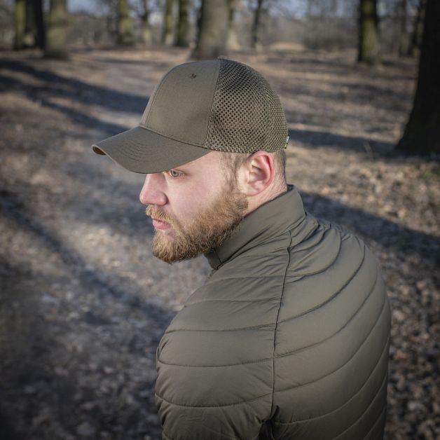 M-Tac бейсболка с сеткой Flex рип-стоп Dark Olive