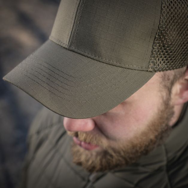 M-Tac бейсболка с сеткой Flex рип-стоп Dark Olive