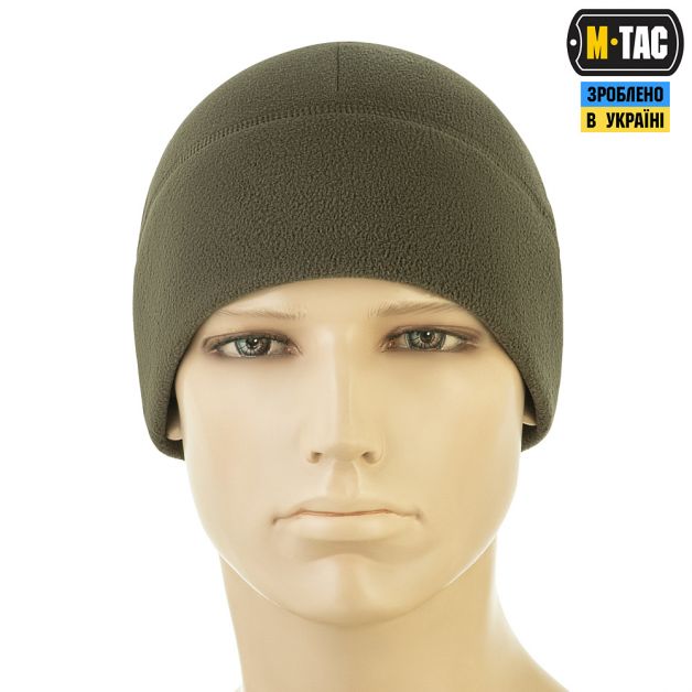 M-Tac шапка Watch Cap Elite флис (320г/м2) with Slimtex Dark Olive