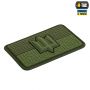M-Tac нашивка прапор України з тризубом ЗСУ PVC Olive