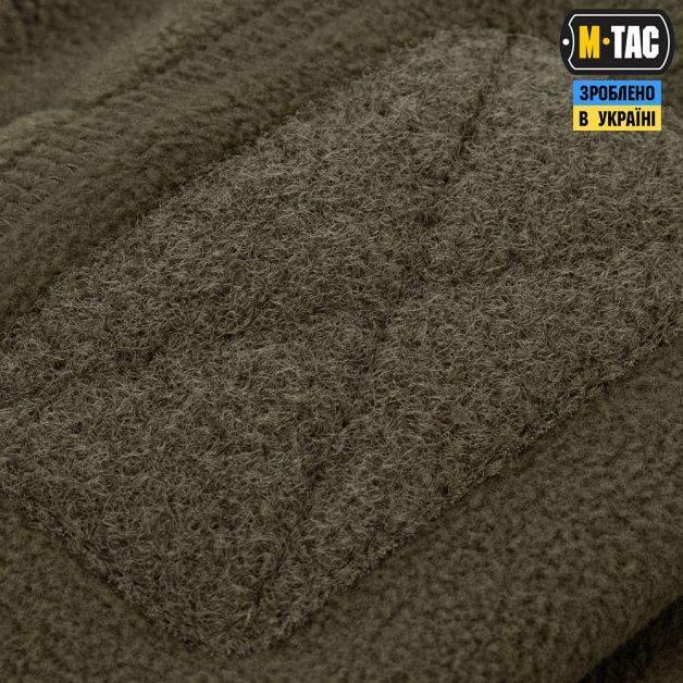 M-Tac шапка Watch Cap Elite флис (320г/м2) с липучкой Dark Olive