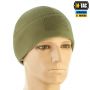 M-Tac шапка Watch Cap Elite флис (320г/м2) с липучкой Tan