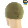 M-Tac шапка Watch Cap Elite флис (320г/м2) с липучкой Tan