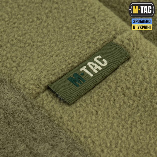 M-Tac шапка Watch Cap Elite флис (320г/м2) с липучкой Tan