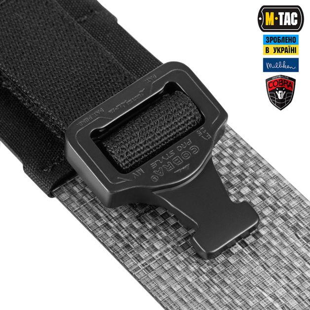 M-Tac ремень Tiger Belt Cobra Buckle Black