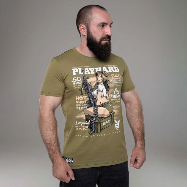 Bad Company футболка PLAYHARD olive