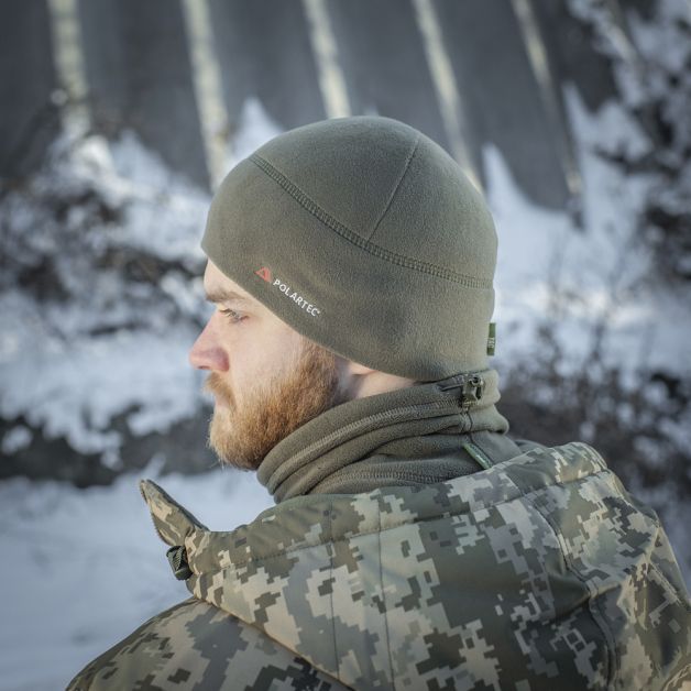 M-Tac шапка Watch Cap флис Light Polartec Dark Olive