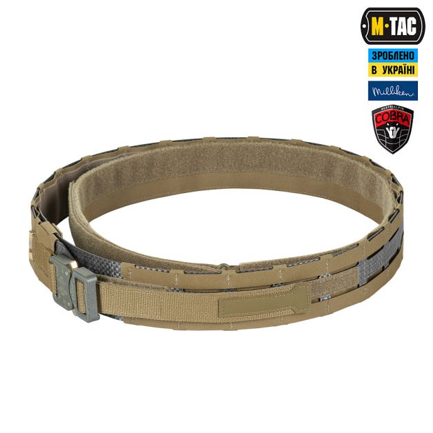 M-Tac ремень Tiger Belt Cobra Buckle Coyote