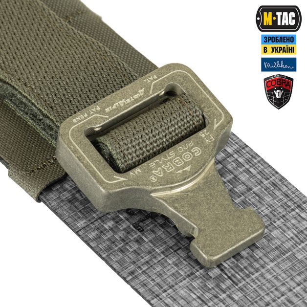 M-Tac ремень Tiger Belt Cobra Buckle Ranger Green