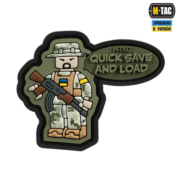 M-Tac нашивка Quick Save (PVC) MM14