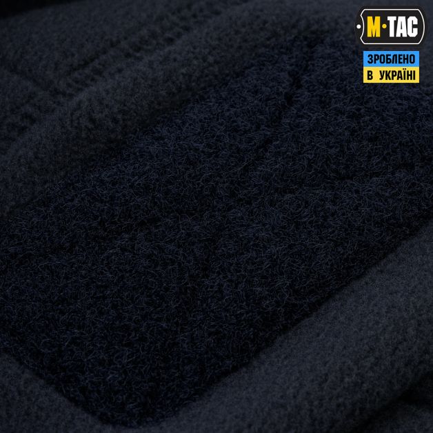 M-Tac шапка Watch Cap Elite флис (320г/м2) с липучкой Dark Navy Blue