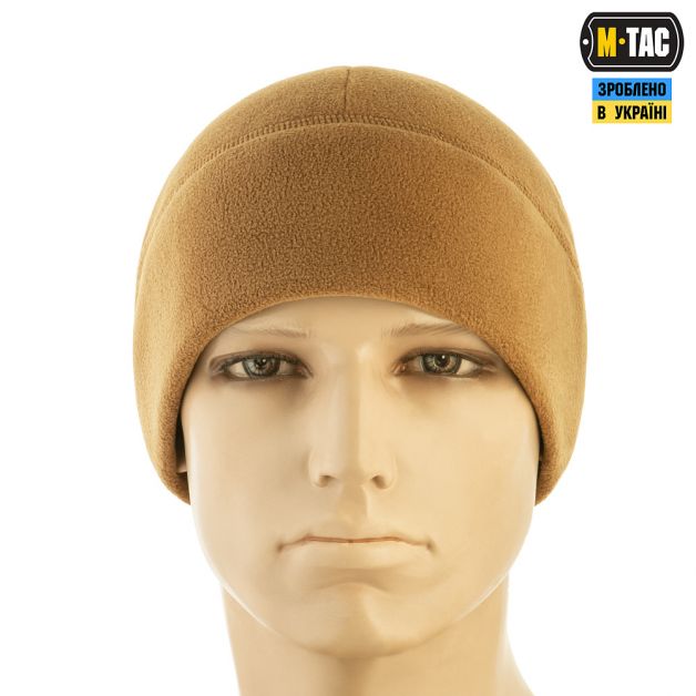 M-Tac шапка Watch Cap Elite флис (320г/м2) with Slimtex Coyote Brown