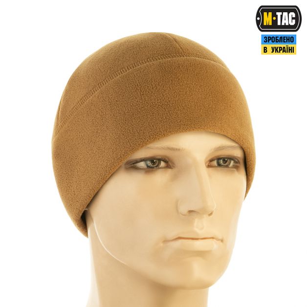 M-Tac шапка Watch Cap Elite флис (320г/м2) with Slimtex Coyote Brown