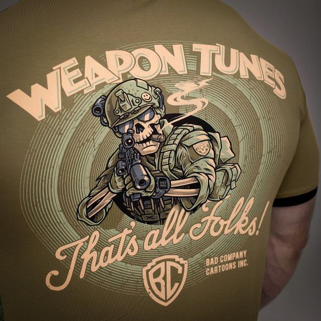 Bad Company футболка Weapon Tunes