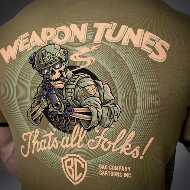 Bad Company футболка Weapon Tunes