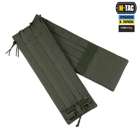 M-Tac камербанд с баллистическими пакетами 2 класс для Cuirass QRS Ranger Green