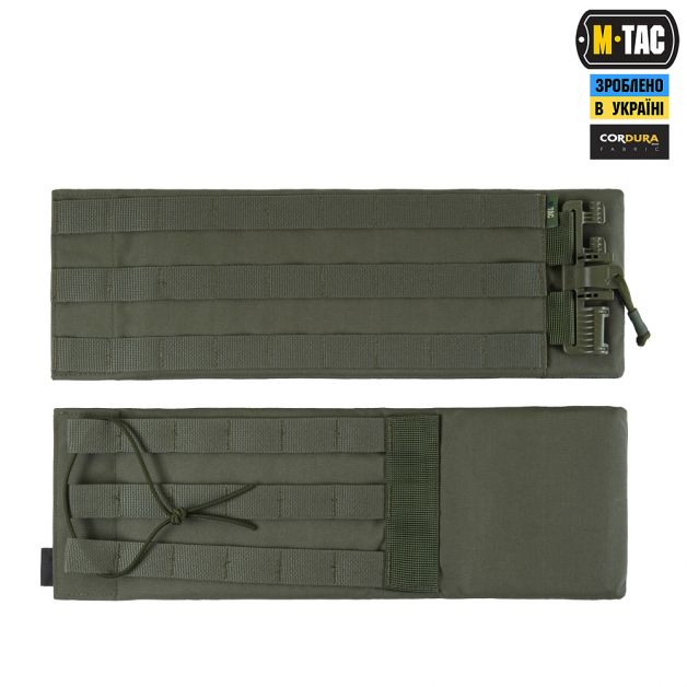 M-Tac камербанд с баллистическими пакетами 2 класс для Cuirass QRS Ranger Green