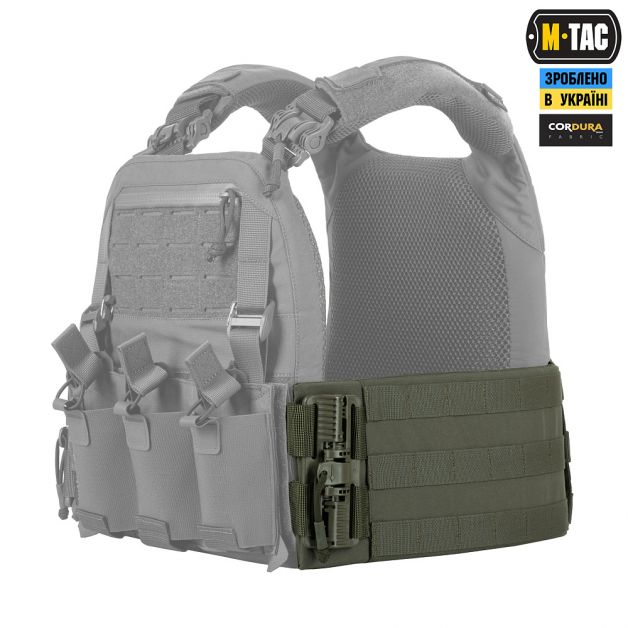 M-Tac камербанд с баллистическими пакетами 2 класс для Cuirass QRS Ranger Green