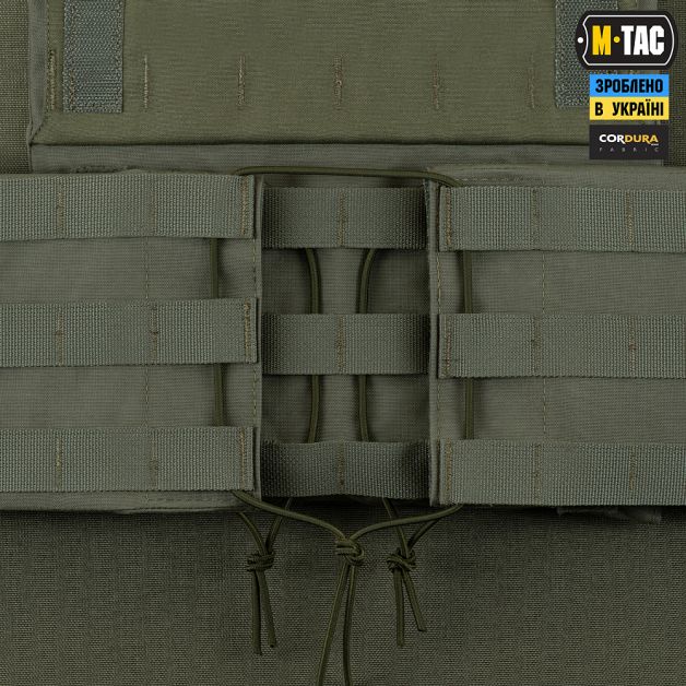 M-Tac камербанд с баллистическими пакетами 2 класс для Cuirass QRS Ranger Green