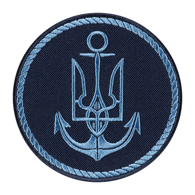 Шеврон ВМС ЗСУ синій