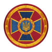 Шеврон СБУ круг хрест