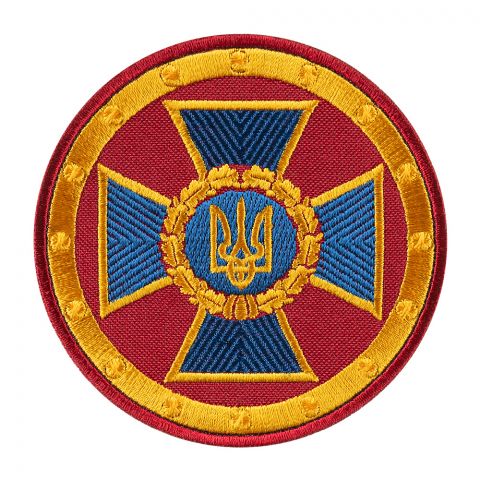 Шеврон СБУ круг хрест