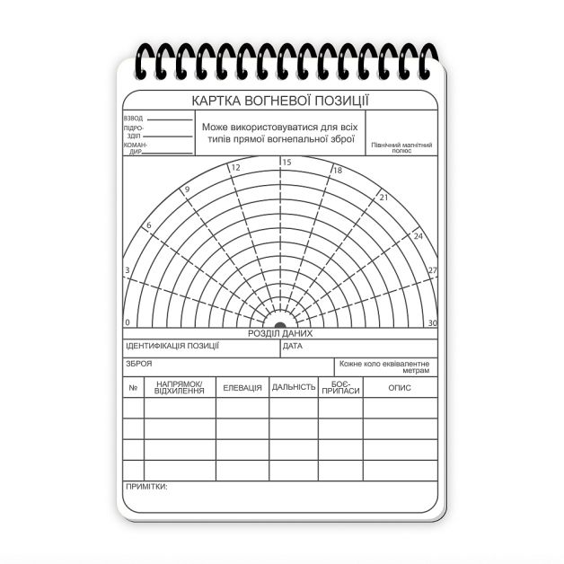 Ecopybook Tactical Блокнот командира отделения