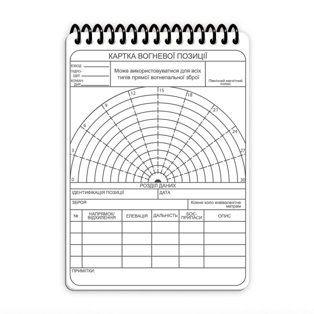 Ecopybook Tactical Блокнот командира отделения