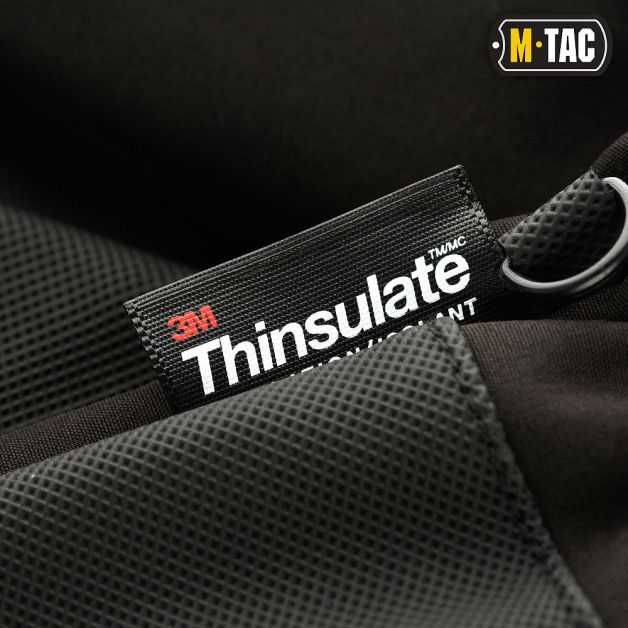M-Tac перчатки Soft Shell Thinsulate Black