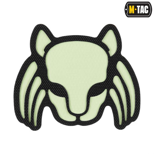M-Tac нашивка Cat Predator Black/GID