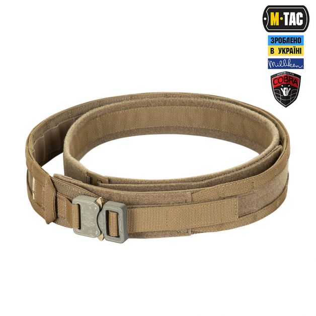 M-Tac ремень Range Belt Cobra Buckle Gen.IV Coyote 