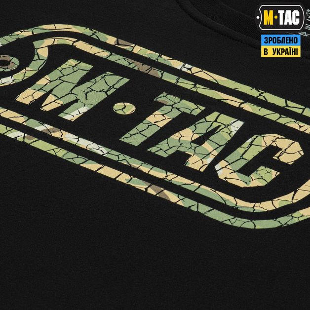 M-Tac футболка Logo длинный рукав Black