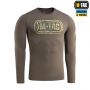 M-Tac футболка Logo длинный рукав Dark Olive