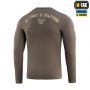 M-Tac футболка Logo длинный рукав Dark Olive