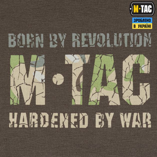 M-Tac футболка Logo длинный рукав Dark Olive