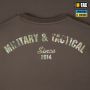 M-Tac футболка Logo длинный рукав Dark Olive