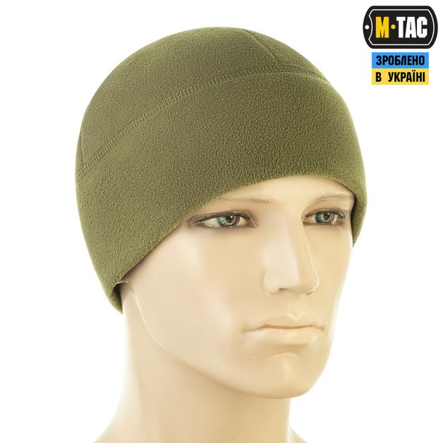 M-Tac шапка Watch Cap Elite флис (320г/м2) with Slimtex Tan