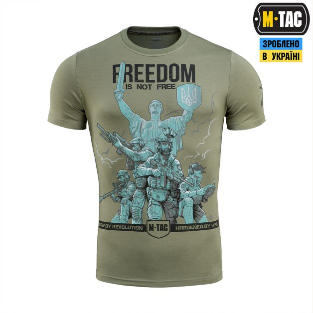 M-Tac футболка Freedom Light Olive