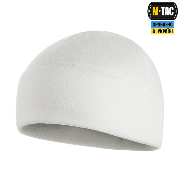 M-Tac шапка Watch Cap Elite флис (320г/м2) White