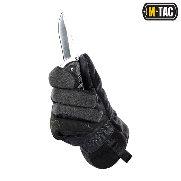 M-Tac перчатки зимние Extreme Tactical Dark Grey