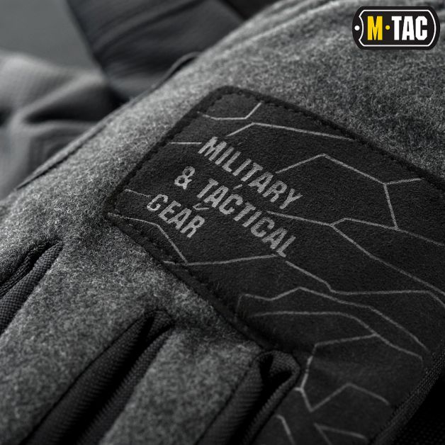 M-Tac перчатки зимние Extreme Tactical Dark Grey